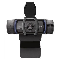 Logitech Webcam HD Pro C920s con Micrófono, Full HD, 1920 x 1080 Pixeles, USB 2.0, Negro 