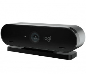 Logitech Webcam 4k Pro Magnetic, 4096 x 2160 Pixeles, USB-C, Negro 