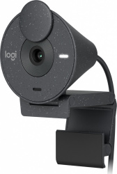 Logitech Webcam Brio 300, 2MP, 1920 x 1080 Pixeles, USB-C, Grafito 