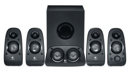 Logitech Bocinas con Subwoofer Z506, 5.1, 75W RMS, 150W PMPO, Negro 
