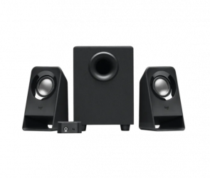 Logitech Bocinas Multimedia con Subwoofer Z213, Alámbrico, 2.1, 7W RMS, Negro 