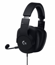 Logitech Audífonos Gamer G Pro, Alámbrico, 2 Metros, 3.5mm, Negro 