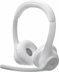 Logitech Audífonos con Micrófono Zone 300, Bluetooth, Inalámbrico, USB-C, Blanco 