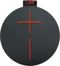 Logitech Bocina Portátil UE ROLL, Bluetooth, Inalámbrico, USB 2.0, Negro/Rojo - Resistente al Agua 