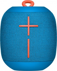 Logitech Bocina Portátil UE WONDERBOOM, Bluetooth, Inalámbrico, 2.0, USB, Azul - Resistente al Agua 