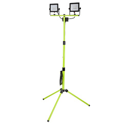 Luceco Lámpara de Trabajo LED, 4800 Lúmenes, Luz Blanca, Verde 