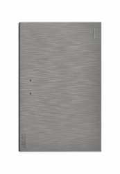 Lucek Placa de Pared BF01/3-P, 1 Interruptor, 127 - 250V, 16A, Plata 