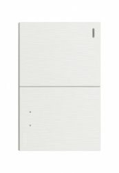 Lucek Placa con Apagador BF02-B, 2 Interruptores, 127 - 250V, 16A, Blanco 