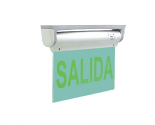 Lumiance Señal de Emergencia Luminosa P23824-01, Verde 