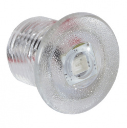 Lumitec Luz LED Marina NEWT, Exteriores/Interiores, Luz Blanca, 45 Lúmenes, Transparente 