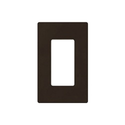 Lutron Tapa para Pared, 1 Puerto, Café 