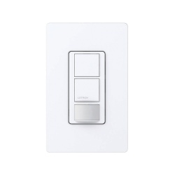 Lutron Interruptor de Luz Inteligente con Sensor de Ocupación MS-OPS6-DDV-WH, 120V, Blanco 