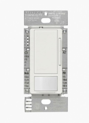 Lutron Atenuador de Luz MSZ101WH, Alámbrico. Blanco 