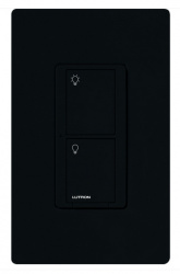 Lutron Atenuador de Luz Inteligente PD-6ANS-BL, Negro 
