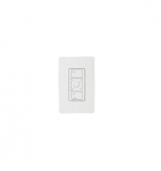 Lutron Interruptor de Luz Inteligente Caséta, Control de Velocidad de Ventilador, Blanco 