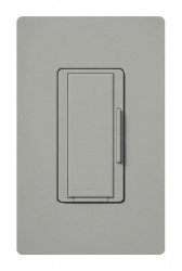 Lutron Atenuador RDRDGR, Botones, 1 Módulo, Gris 