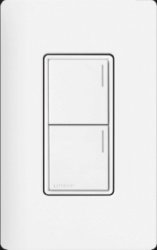 Lutron Teclado Inteligente Seetouch RRST-W2B-WH, Inalámbrico, Blanco 