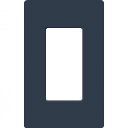 Lutron Placa de Pared SC1DE, 1 Puerto, Metálico 