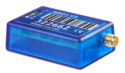 M2M Services Módulo Comunicador de Alarma MINI012G, 2G, Azul 