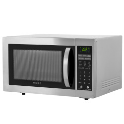 Mabe Horno de Microondas HMM111JSS, 1.1 Pies Cúbicos, 30 Litros, Plata 