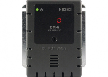 Macurco Detector de Monóxido de Carbono CM-6, Negro, para Panel de Detección de Incendio 