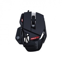 Mouse Gamer Mad Catz Óptico El Auténtico R.A.T. +4, Alámbrico, USB A, 7200DPI, Negro 