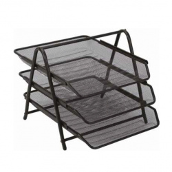 MAE Charola BM-3, 28 x 36.3 x 5.5cm, Negro 