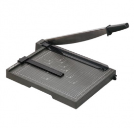 MAE Guillotina GPO-15 hasta 10 Hojas, con Escala de Medición, Base de Plástico  