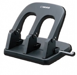 Mae Perforadora de 3 Orificios P-3HD100, hasta 100 Hojas, Negro 