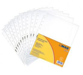 MAE Protector de Hojas PH-100B, Paquete de 100 Piezas de Tamaño Carta, Transparente 