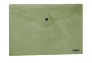 Mae Sobre con Broche SBAH-HU, Paquete de 12 Piezas, Tamaño Carta, Color Humo 