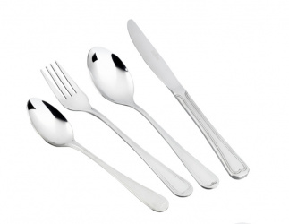 Magefesa Juego de Cubiertos Cordoba, 24 Piezas, Acero Inoxidable 