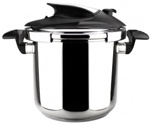 Magefesa Olla de Presión NOVA6L, 6 Litros, Acero Inoxidable 