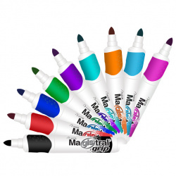 Magistral Marcador para Pizarrón 8398, Multicolor, 8 Piezas 