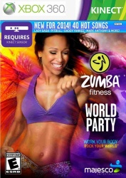 Majesco KINECT Zumba Fitness World Party, Xbox 360 (ENG) 