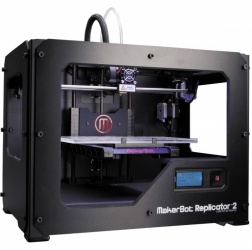 MakerBot Impresora 3D Replicator 2X, Alámbrico, USB, 24.6 x 15.2 x 15.5cm, Negro 