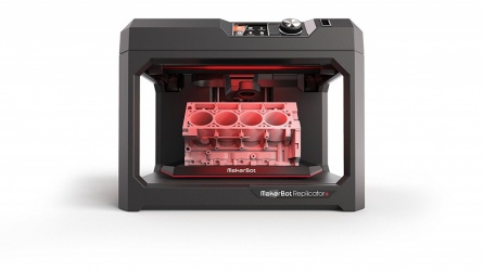 MakerBot Impresora 3D Replicator+, 44.1 x 41 x 52.8cm, Negro 