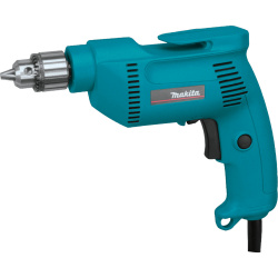 Makita Taladro Eléctrico 6407, Alámbrico, Reversible, 3/8