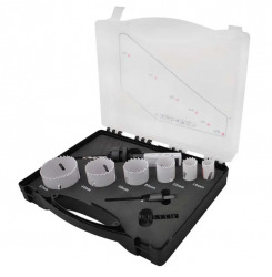 Makita Juego de Brocas de Acero Rápido D21870, 6 Piezas, para Metal/Plástico/Madera  