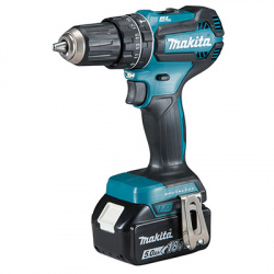 Makita Rotomartillo de Batería DHP485SYX6, Inalámbrico, 1/2