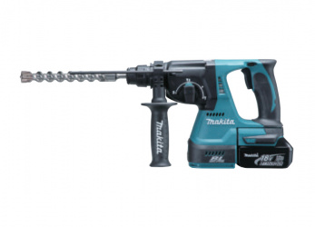 Makita Rotomartillo de Batería DHR242STX2, Inalámbrico, 1/2