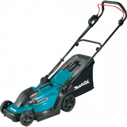 Makita Podadora Inalámbrica DLM330ST, 18V, 4300 RPM, 33cm, Negro/Azul 