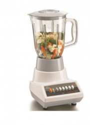 MAN Licuadora LP-5011, 1.2 Litros, 550W, 10 Velocidades, Blanco  