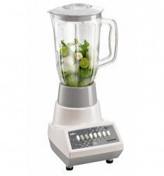 MAN Licuadora LPP-5011, 1.5 Litros, 550W, Blanco 