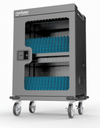 Manhattan Estación de Carga 102353, 32 Contactos AC, 240V, Negro 