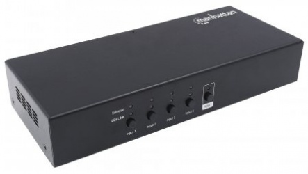 Manhattan Switch KVM 152761, 4 Puertos HDMI/USB 