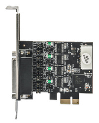 Manhattan Tarjeta PCI Express 153584, DB9, 2.5Gbit/s 