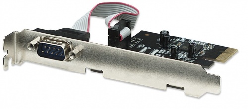 Manhattan Tarjeta PCI Express con 1 Puerto Serial 