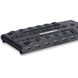 Manhattan MondoHub, 24x USB 2.0, 4x USB 3.0, 5000 Mbit/s, con Fuente 