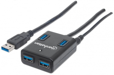 Manhattan Hub USB-A 3.0 - USB-A 3.0, 5 Gbit/s  